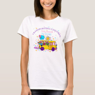 Camiseta Transportando crianças ao futuro