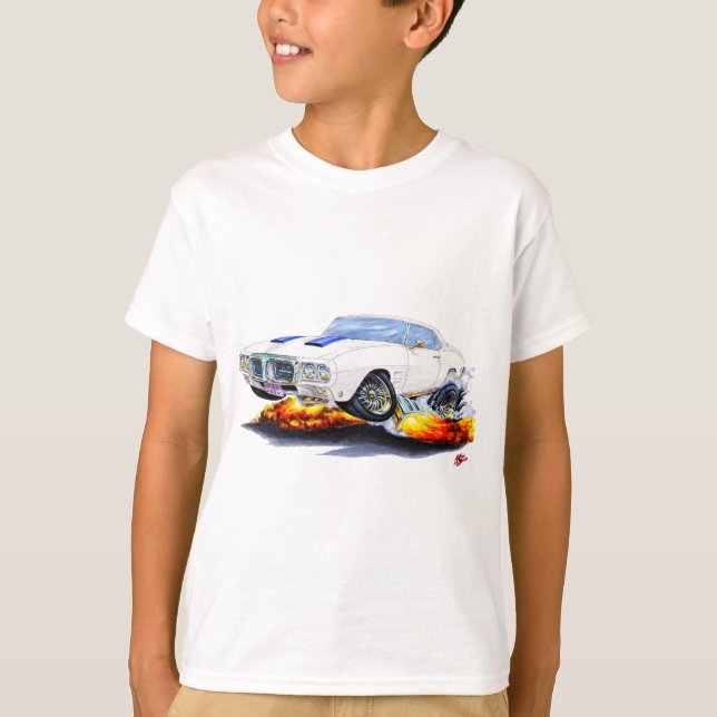 Camiseta Transporte 1969 de Pontiac Firebird Am (Frente)