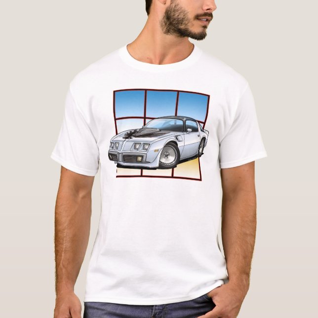 Camiseta Transporte 1979 de Pontiac Am (Frente)