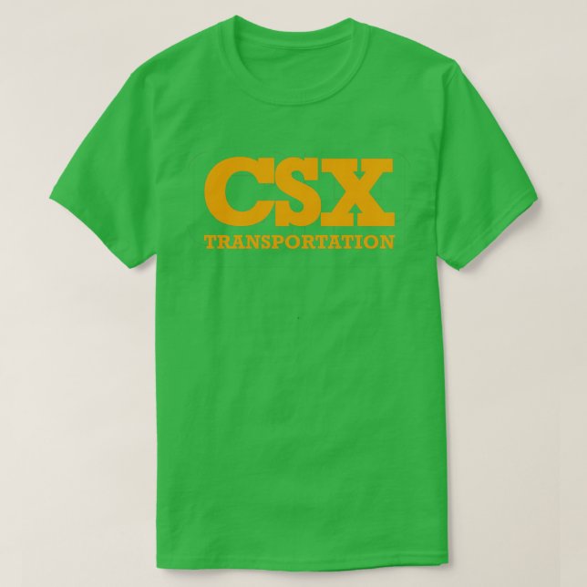 Camiseta Transporte CSX (Frente do Design)