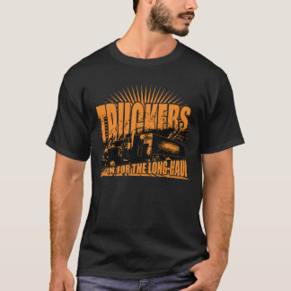 Camiseta Transporte de longa distância por caminhões