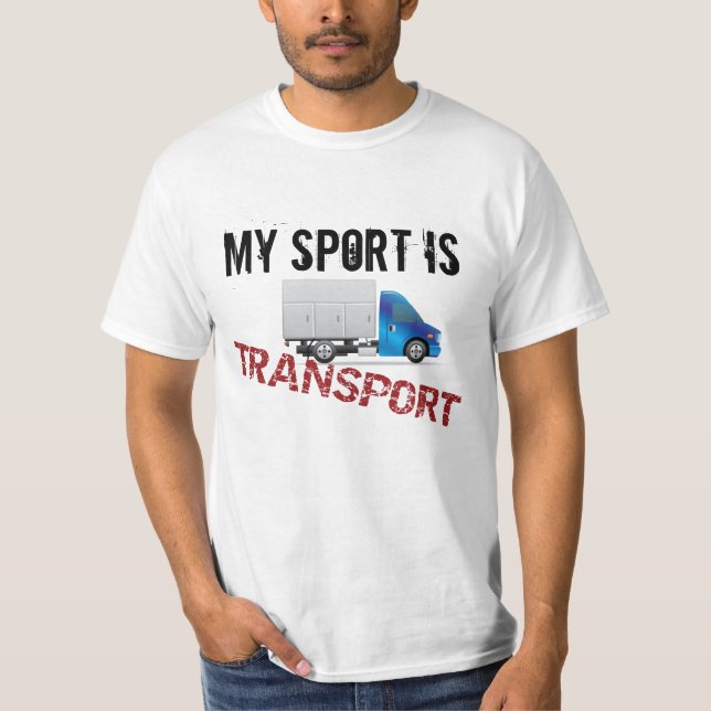 Camiseta Transporte do t-shirt (Frente)