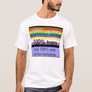 Camiseta Transporte estranho, nonbinary, e sobre o absurdo