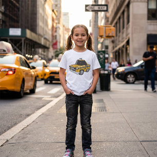 Camiseta Transporte Urbano de Táxi Amarelo