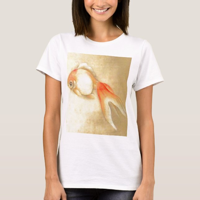 Camiseta Transquil - Peixe-dourado japonês (Frente)