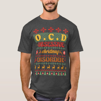 Camiseta Transtorno de Natal Obsessivo de TOC