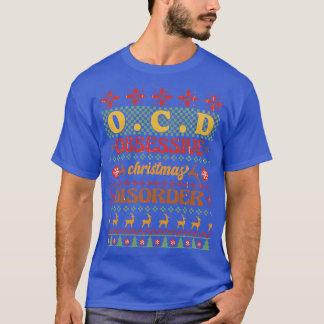Camiseta Transtorno de Natal Obsessivo do TOC