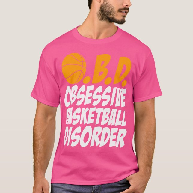 Camiseta Transtorno obsessivo do basquete (Frente)
