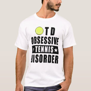 Camiseta Transtorno Obsessivo do Tênis - Citação Divertida