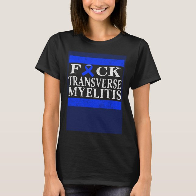 Camiseta Transverse Myelitis Warrior (Frente)