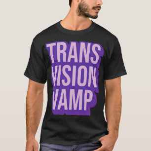 Camiseta Transvision Vamp 80s Music Typografia