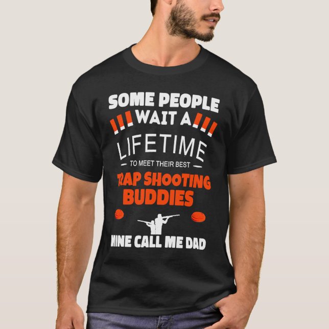 Camiseta Trap Shooting Buddies Call Me DAD Trap Shooting (Frente)