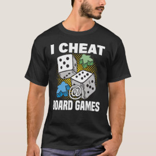 Camiseta trapacear em jogos de conselho conselho game conse