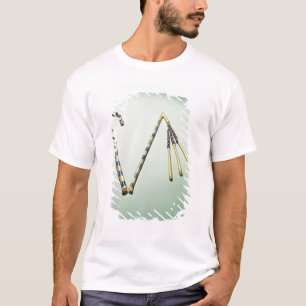Camiseta Trapaceiro e flail, do túmulo de Tutankhamun
