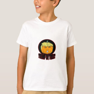 Camiseta Trapkin Ou Tratar Truque Ou Trea De Trumpkin De Ha