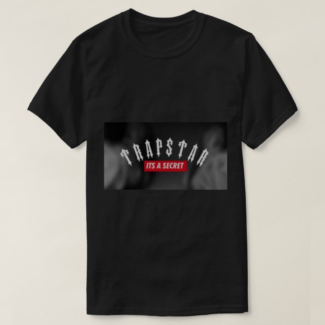CAMISETA TRAPSTAR É SECRETO (Frente do Design)