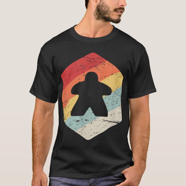 Camiseta Traseiro Vintage Boardgame - Almôndegas (Frente)