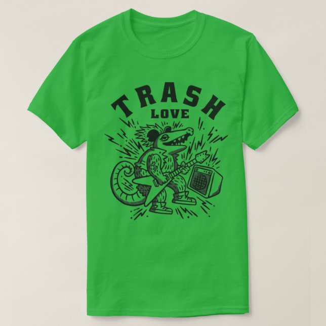 Camiseta Trash Love (Frente do Design)