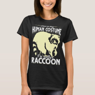 Camiseta Trash Panda Costume Forest Animal Raccoon