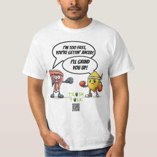 Camiseta Trash-Talk / Lemon vs T-Bone — por LoGoss