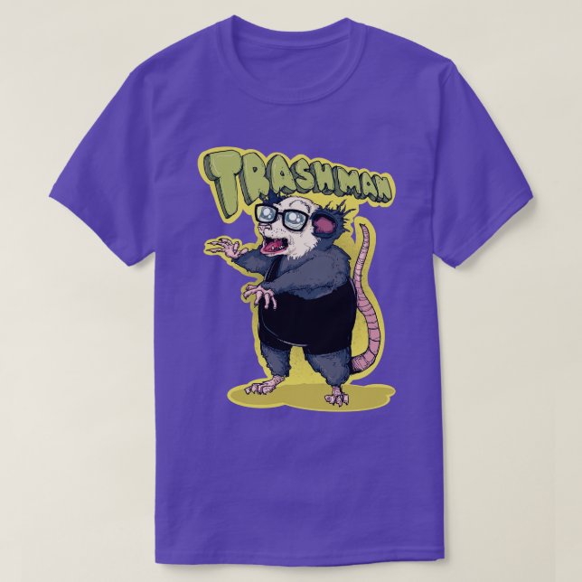 Camiseta Trashman (Frente do Design)