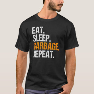 Camiseta Trashman come lixo do sono reprodutor de lixo