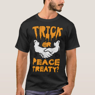 Camiseta Tratado de Paz para o Halloween - Eleição Pacifist
