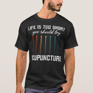Camiseta Tratamento de Acupuntura de Agulhas