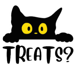 Camiseta Tratamentos? Hears Gato trata com uma Expressão Ch