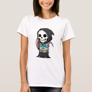 Camiseta Tratamentos Sombrios Tropicais – Esqueleto de Dese