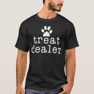 Camiseta Tratante de Guloseimas Amante de Cães