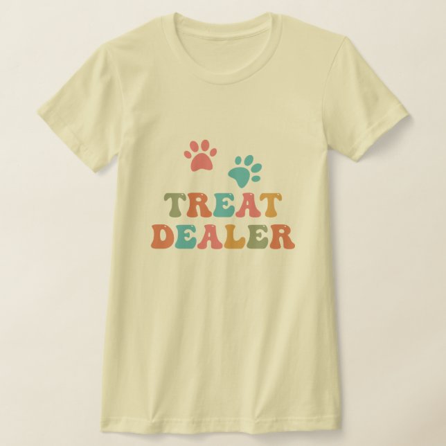 Camiseta Tratar Dealer - Cão Colorido (Postura )