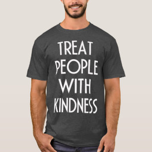 Camiseta Tratar Pessoas Com Bondade Música Retro Design