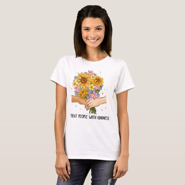 Camiseta Trate as Pessoas com Gentileza  (Frente Completa)