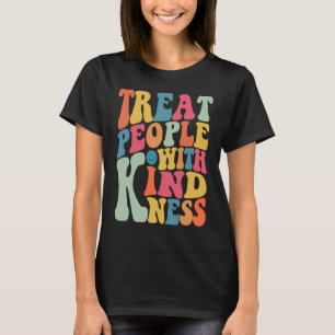 Camiseta Trate as Pessoas com Gentileza Flor Estética Flora