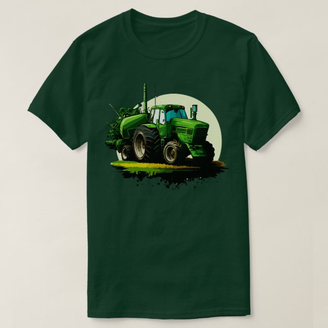 Camiseta Trator agrícola (Frente do Design)