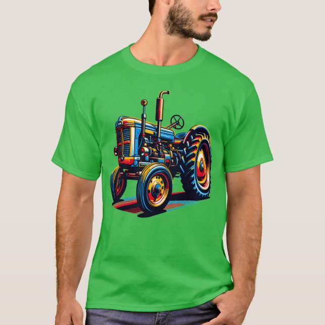 Camiseta Trator Agrícola (Frente)