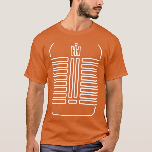 Camiseta Trator clássico britânico McCormick International  (Frente)