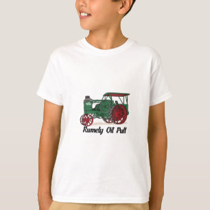 Camiseta Trator da tração do óleo de Rumely