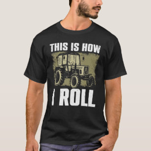 Camiseta Trator de Agricultura Legal para Homens Mulheres T