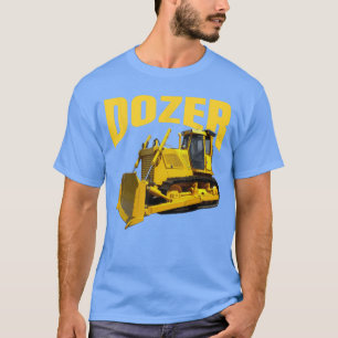Camiseta Trator de Esteira de Equipamento Pesado Divertido