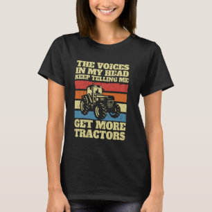 Camiseta Trator Design para Homens Mulheres Crianças Agricu