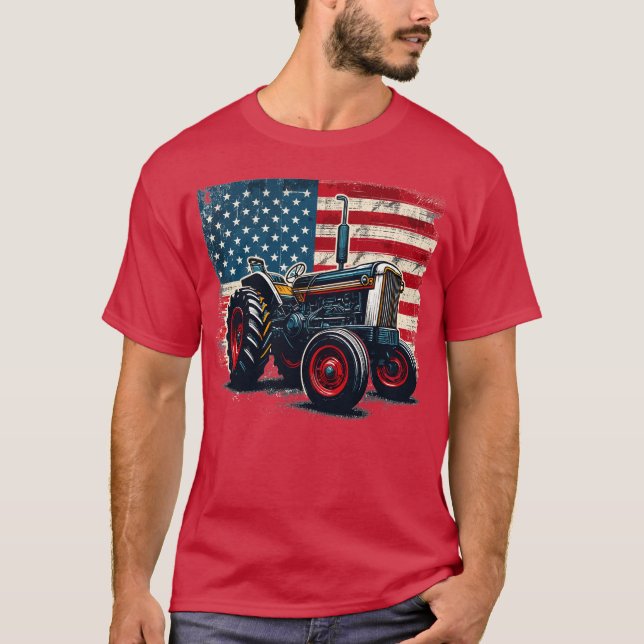 Camiseta Trator - estilo 1 (Frente)