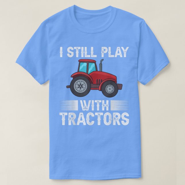 Camiseta Trator Farmer Driver Kids Seat 846 (Frente do Design)