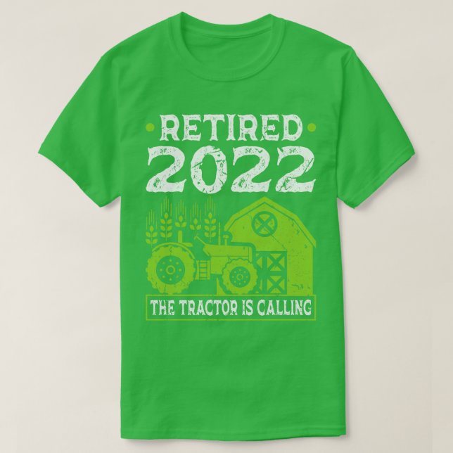 Camiseta Trator Farming 2022 Reformado (Frente do Design)
