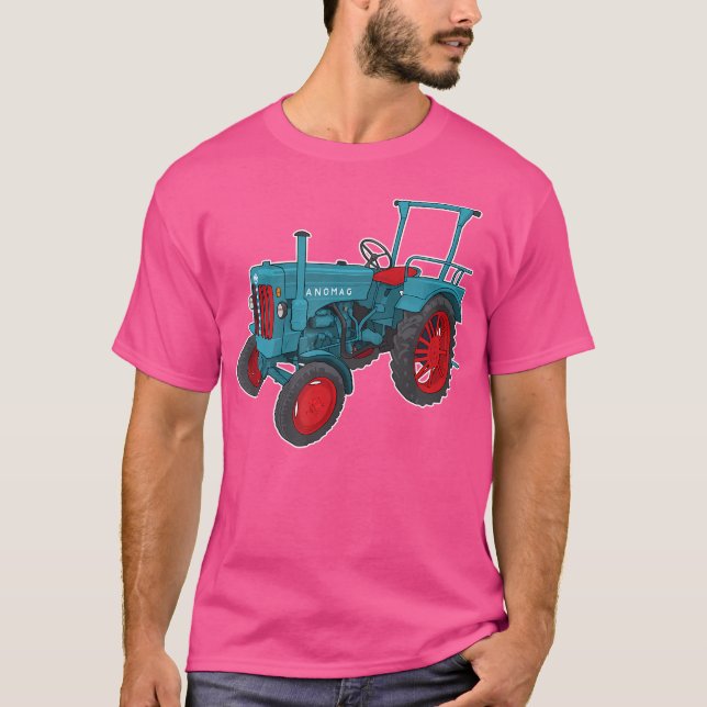 Camiseta Trator Hanomag R16 Trator (Frente)