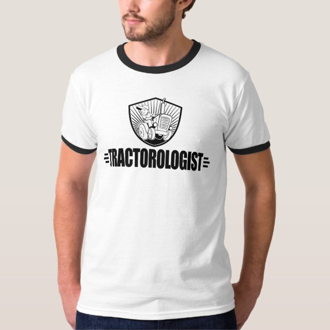 Camiseta Trator Humorístico (Frente)