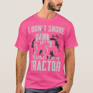 Camiseta Trator Lover Trator Fumaça Farmação Funny Tra
