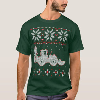 Camiseta Trator Lover Ugly Christmas Sweater, Farmer Farmer