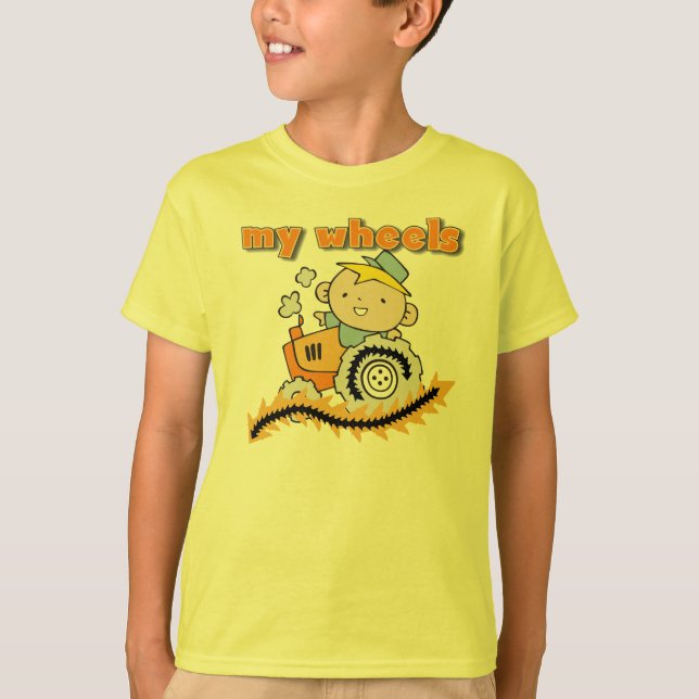 Camiseta Trator minhas rodas (Frente)